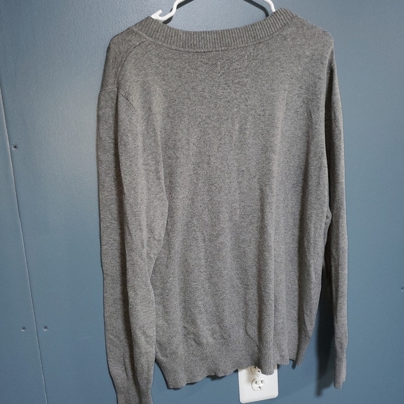 SONOMA GREY V NECK SWEATER XL - Picture 3 of 4